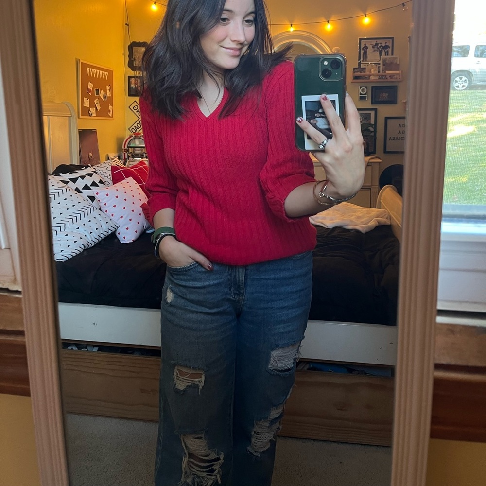 Red Sweater!
